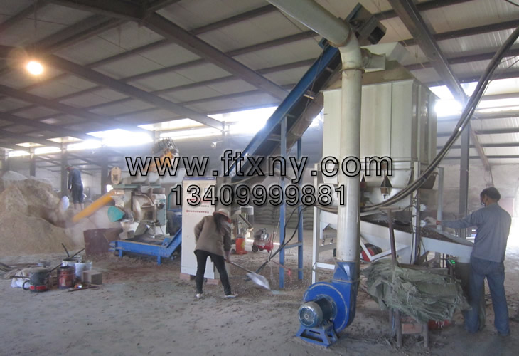 木屑顆粒機生產線