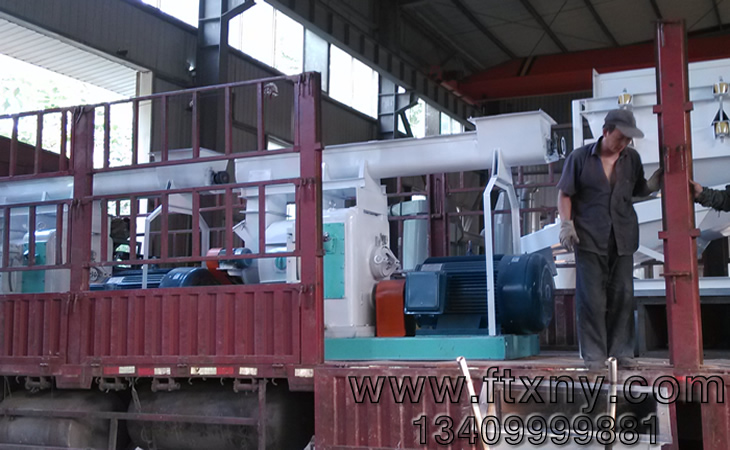 焦作木屑顆粒機生產線發貨