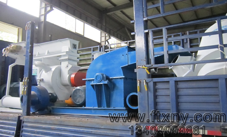 山西介休木屑顆粒機發貨