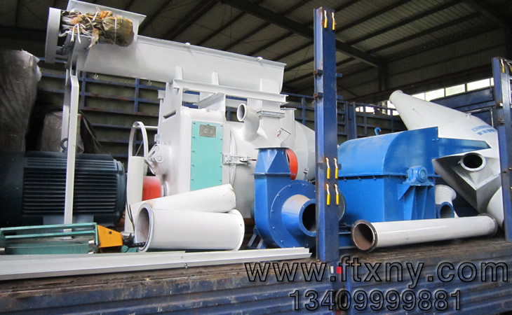 山西介休木屑顆粒機發貨