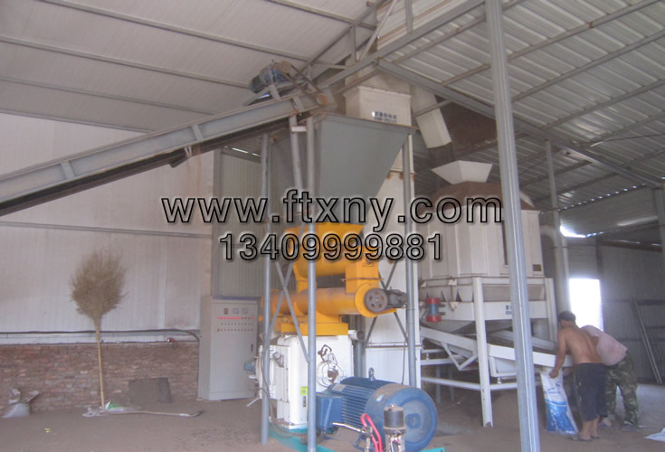 通許木屑顆粒機生產線