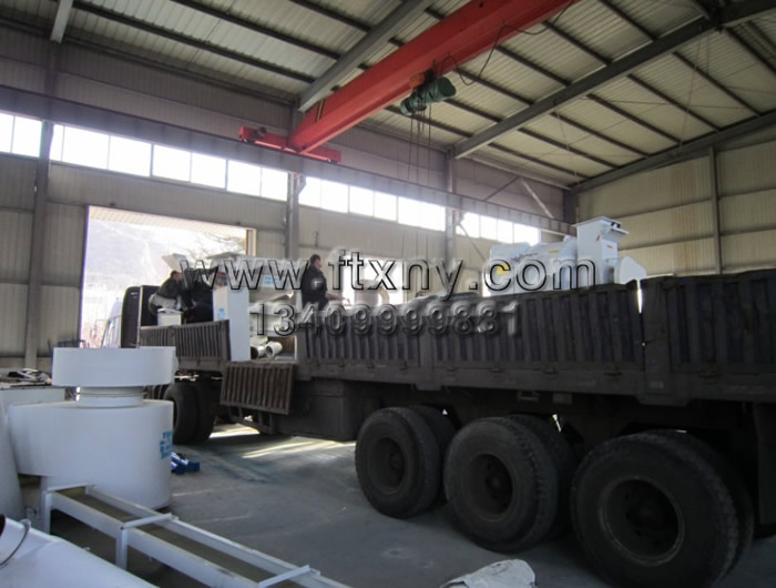 木屑顆粒機生產線發貨