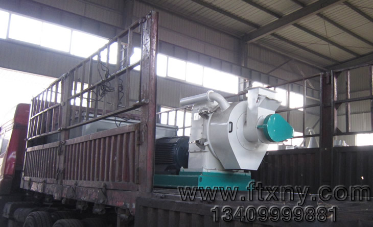 木屑顆粒機生產線河南鞏義發貨