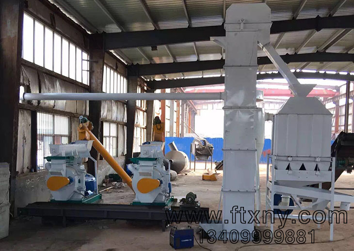 三門峽木屑製粒機生產線