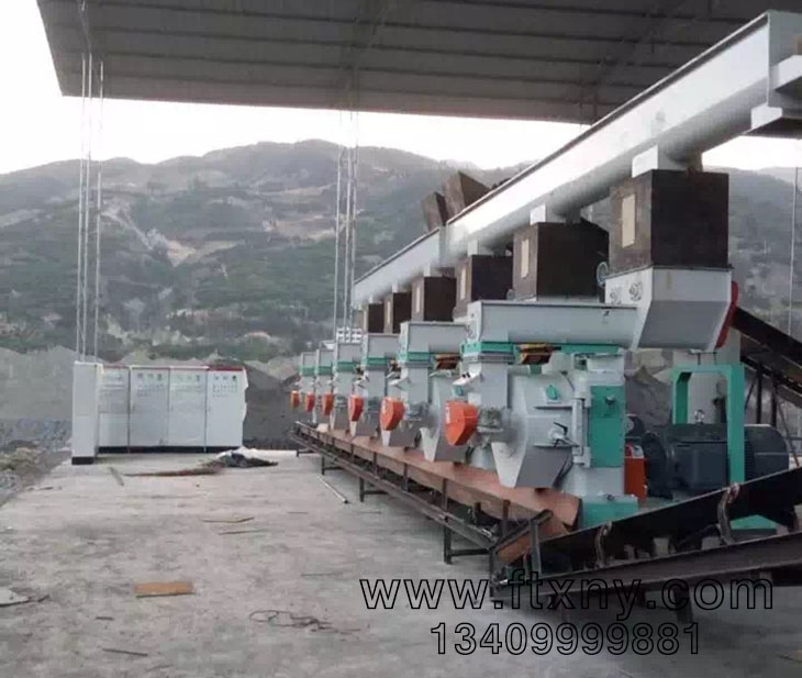 江蘇木屑製粒機生產線