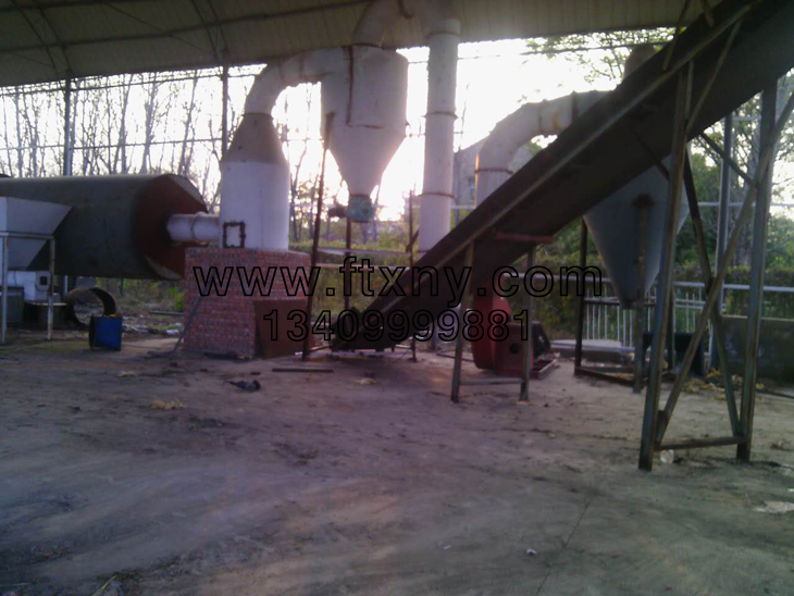 木屑滾筒烘幹機