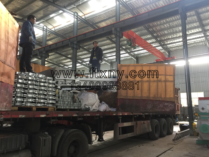 木屑壓塊機發貨