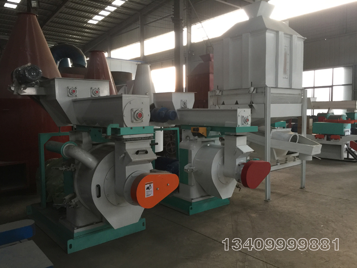 350型臥式環模木屑顆粒機