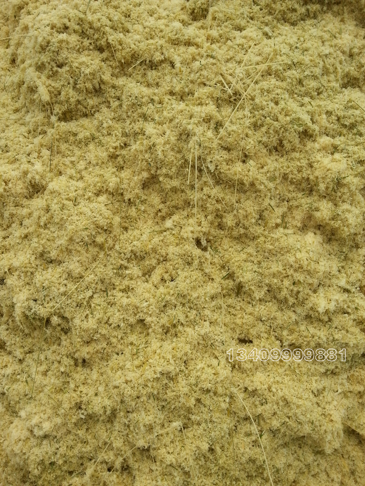 竹子粉碎後的樣子