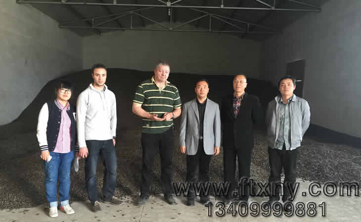 比利時木屑顆粒機客戶考察生產線