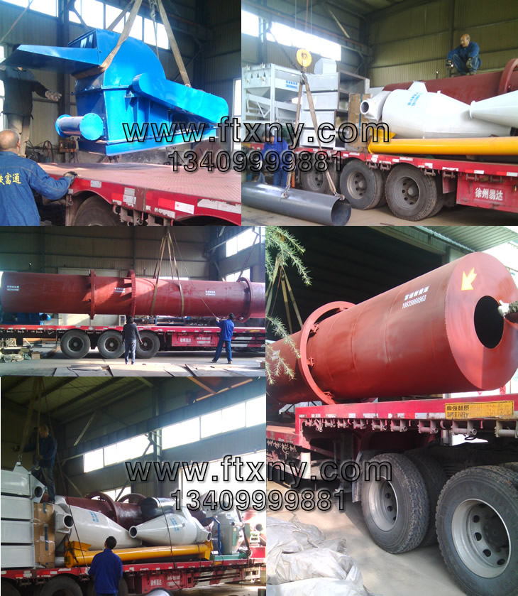 湖北武穴木屑顆粒機生產線發貨