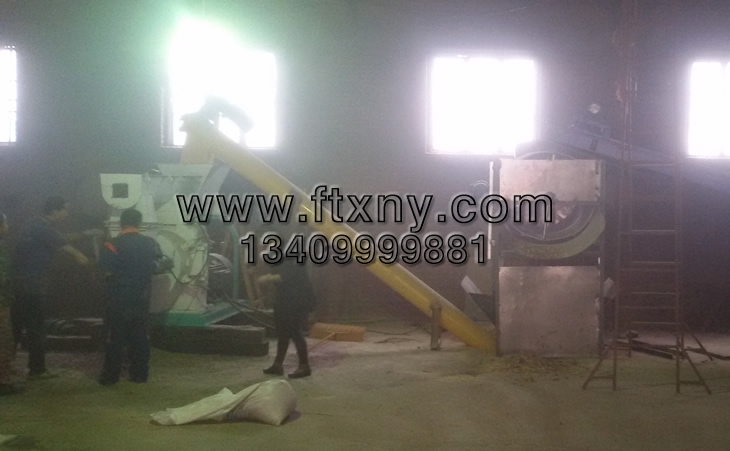 木屑顆粒機現場