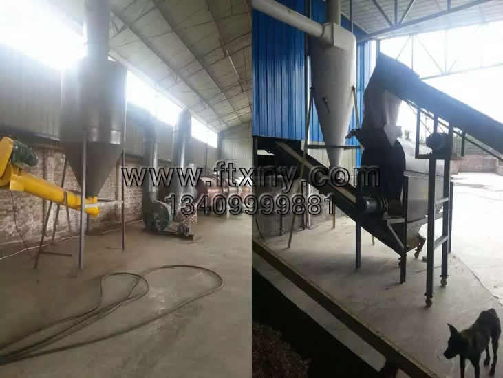 介休木屑顆粒機生產線